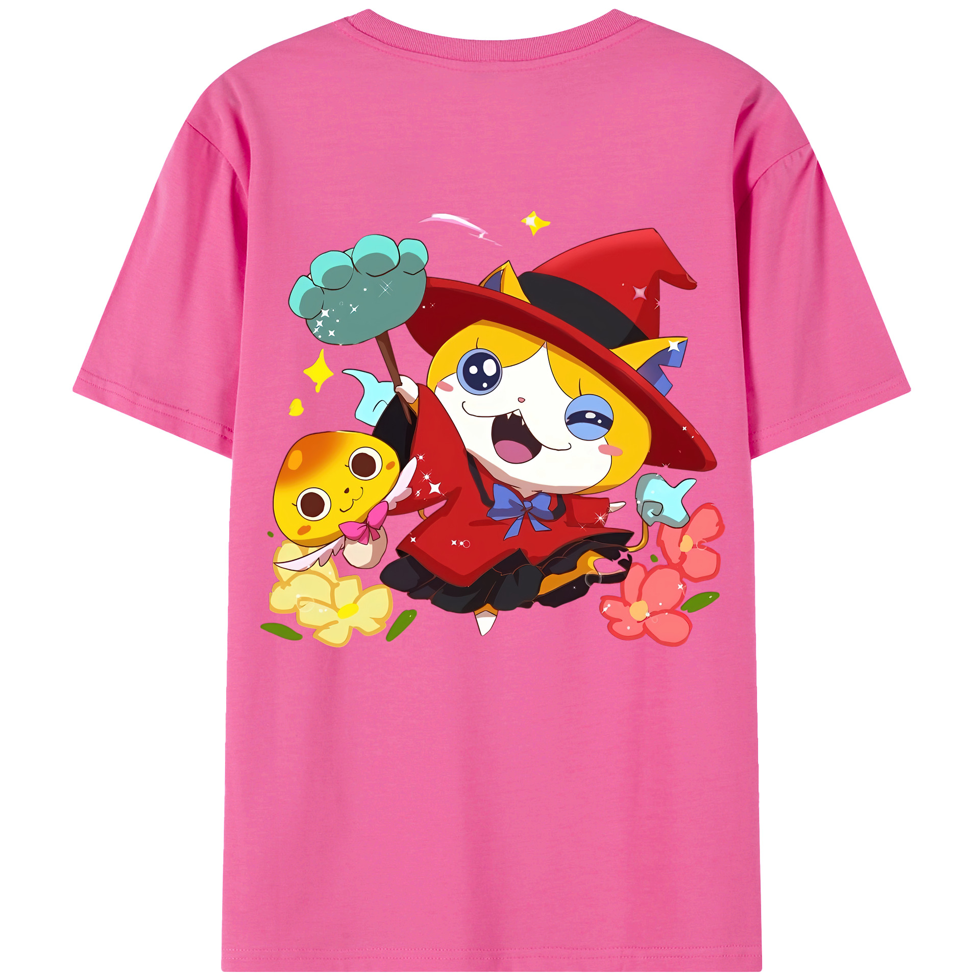 （画像用） 妖怪ウォッチ Yo-kai Watch レディース半袖Tシャツ(バックプリント)